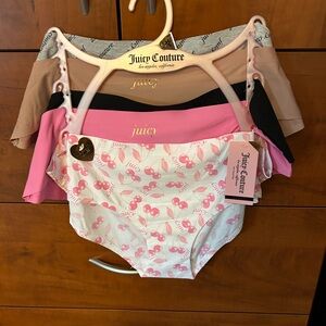 Juicy Couture Panties Set of 5
